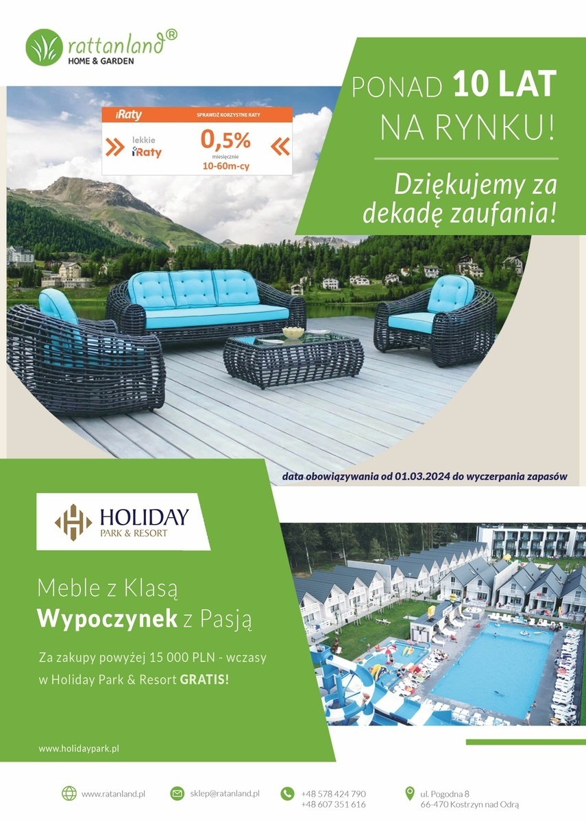 Katalog Promocyjny Rattanland na Sezon Letni Katalog Promocyjny Rattanland na Sezon Letni