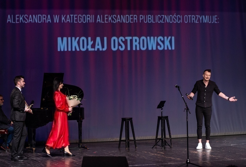 Elbląg, Mikołaj Ostrowski otrzymał Aleksandra Publiczności