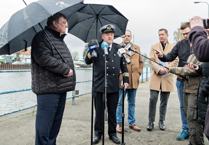 Elbląg, Od lewej Witold Wróblewski i Jerzy Latała, Elbląg, Od lewej Witold Wróblewski i Jerzy Latała,