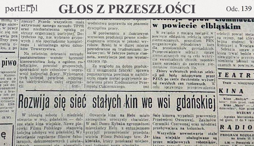 Elbląg, Głos Wybrzeża nr 190, 1950 r. Elbląg, Głos Wybrzeża nr 190, 1950 r.