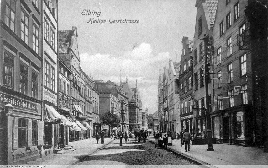 Elbląg, Jl. św. Ducha przed wojną Elbląg, Jl. św. Ducha przed wojną