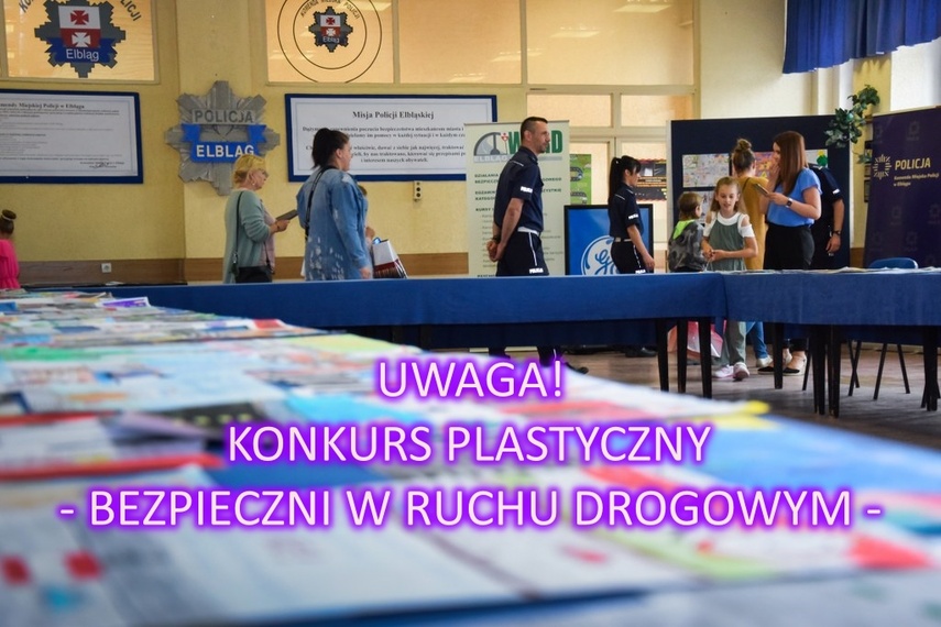 Elbląg, Policyjny konkurs dla najmłodszych Elbląg, Policyjny konkurs dla najmłodszych