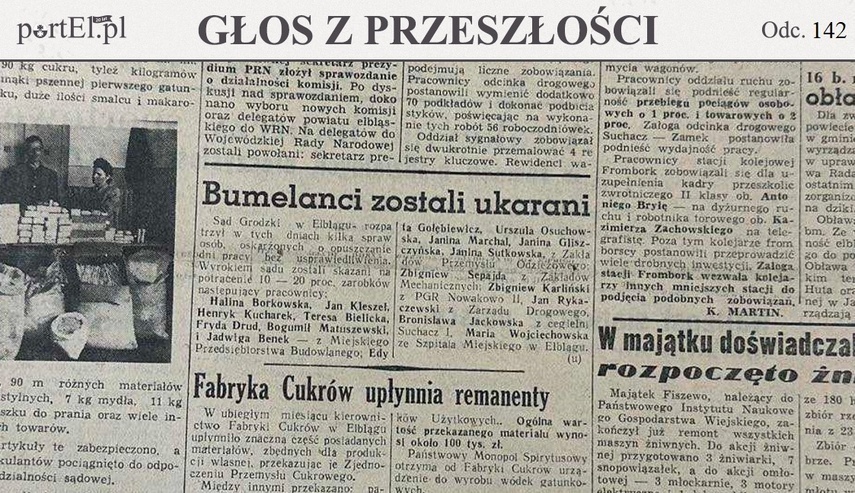 Elbląg, Głos Wybrzeża nr 192, 1950 r. Elbląg, Głos Wybrzeża nr 192, 1950 r.