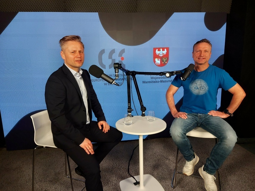 Elbląg, Kami Czyżak w rozmowie z Romanem Olszewskim Elbląg, Kami Czyżak w rozmowie z Romanem Olszewskim