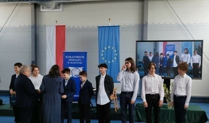 Elbląg, Uczniowie z SP 12 oraz SP 21 podczas wręczania nagród, Elbląg, Uczniowie z SP 12 oraz SP 21 podczas wręczania nagród,