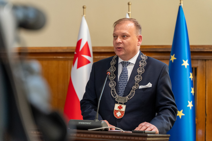 Elbląg, Michał Missan dzisiaj złożył ślubowanie, jutro poda nazwisko swojego zastępcy