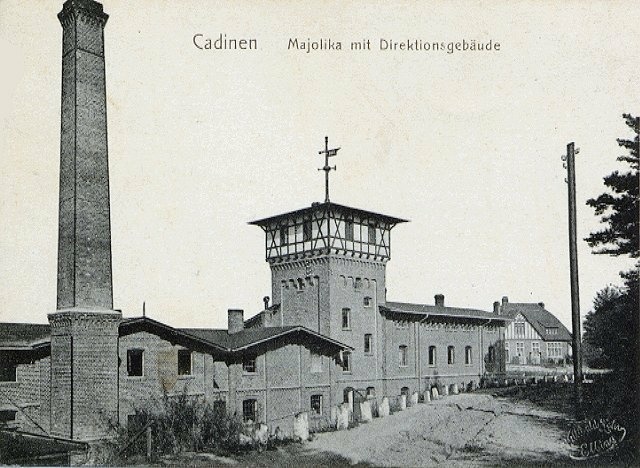 Elbląg, Fabryka majoliki w Kadynach Elbląg, Fabryka majoliki w Kadynach