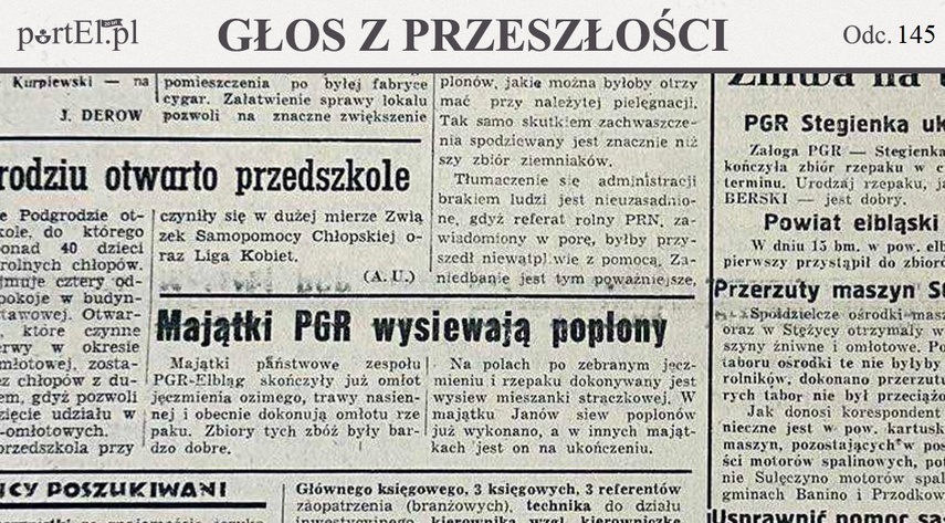 Elbląg, Głos Wybrzeża, nr 193, 1950 r. Elbląg, Głos Wybrzeża, nr 193, 1950 r.