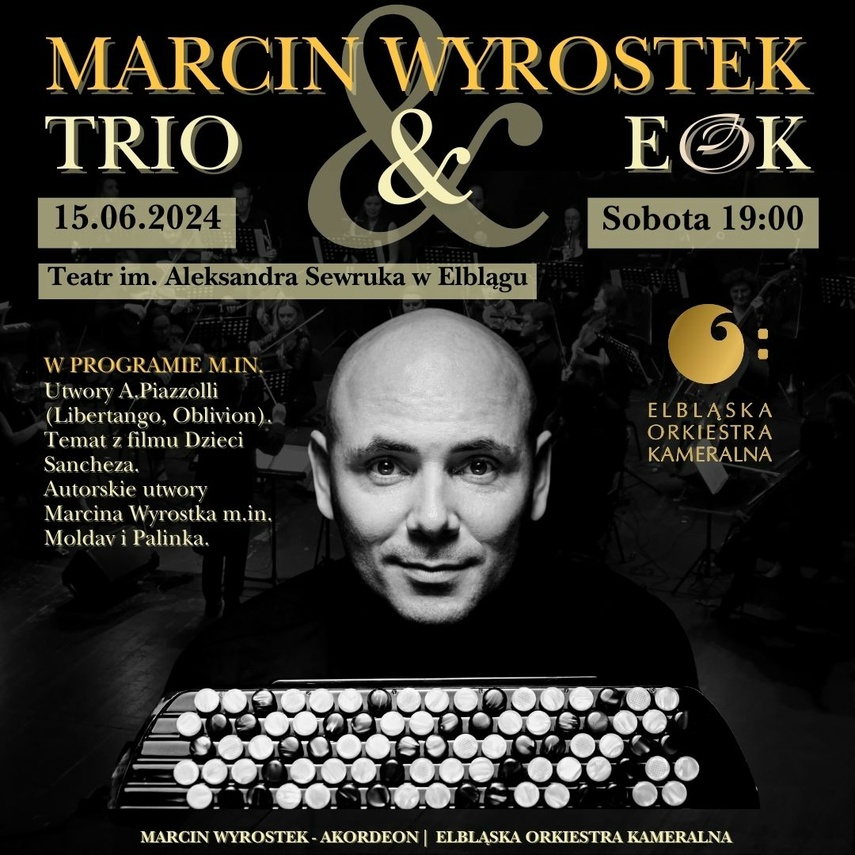 Elbląg, Marcin Wyrostek Trio & EOK Elbląg, Marcin Wyrostek Trio & EOK