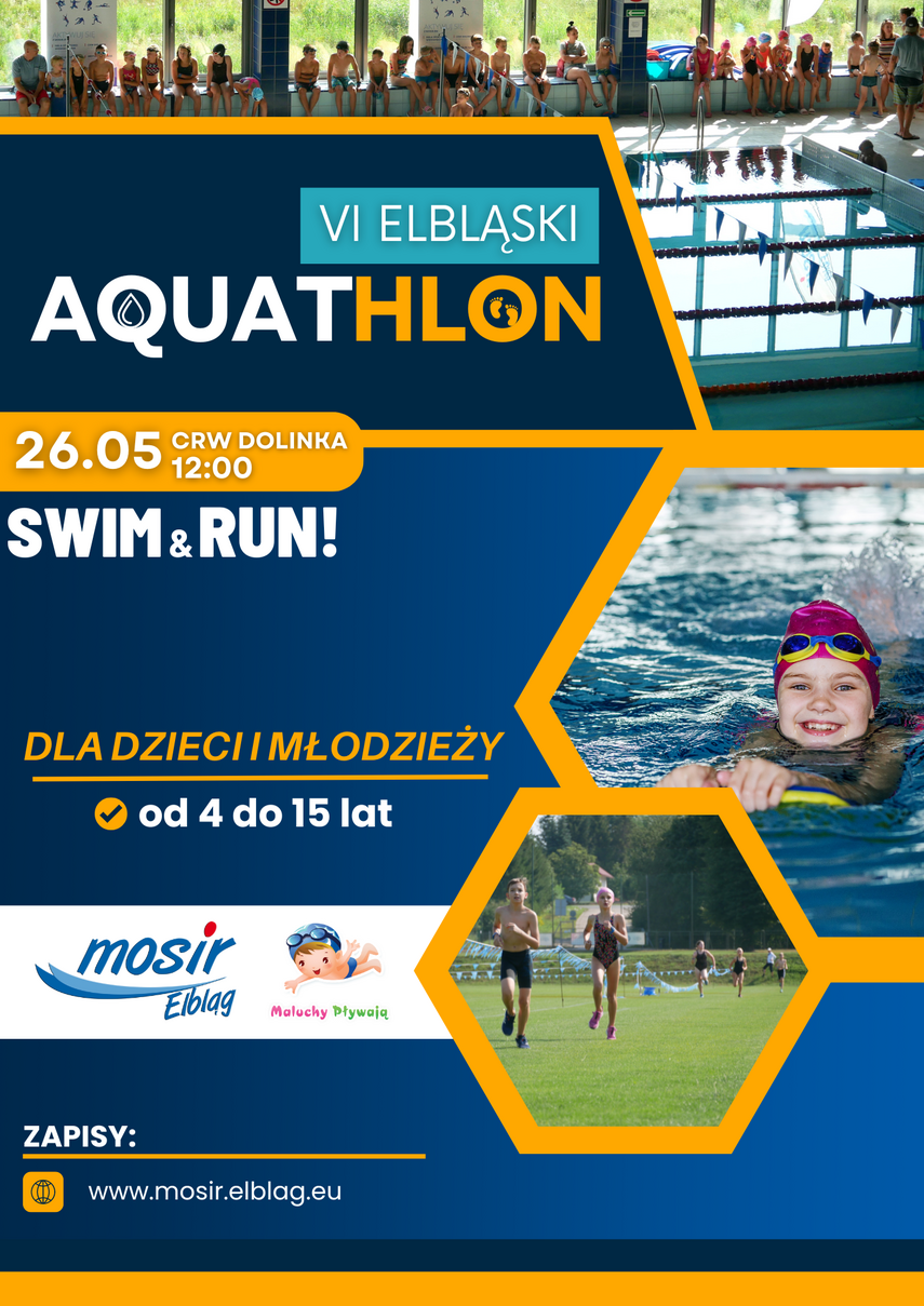 Elbląg, Ruszają zapisy na VI Elbląski Aquathlon Elbląg, Ruszają zapisy na VI Elbląski Aquathlon