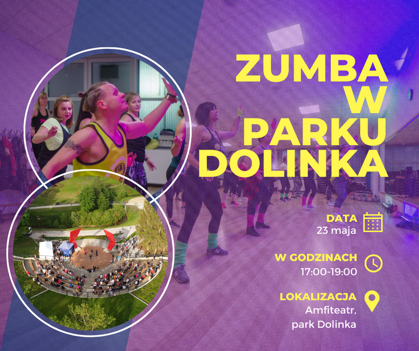 Elbląg, Zumba w parku Dolinka Elbląg, Zumba w parku Dolinka