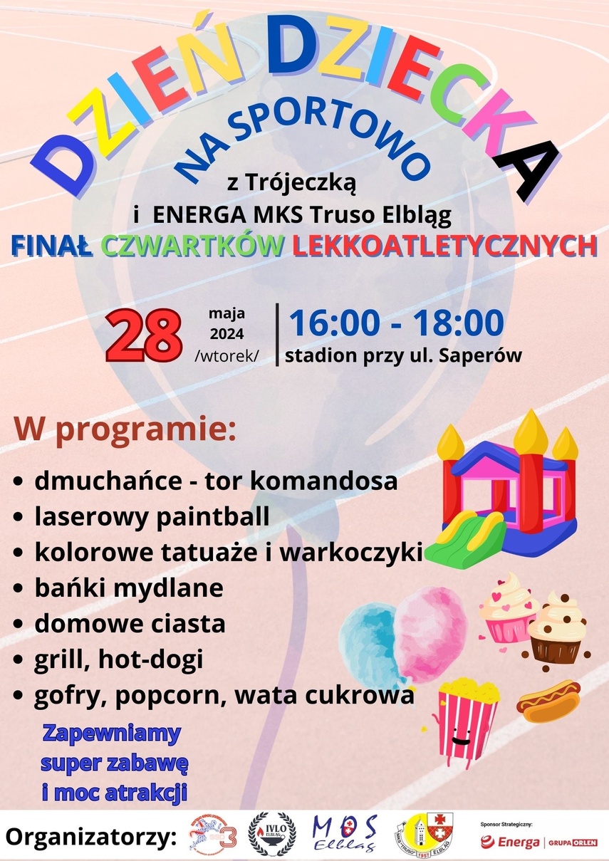 Elbląg, Finał Czwartków Lekkoatletycznych i Dzień Dziecka na sportowo Elbląg, Finał Czwartków Lekkoatletycznych i Dzień Dziecka na sportowo