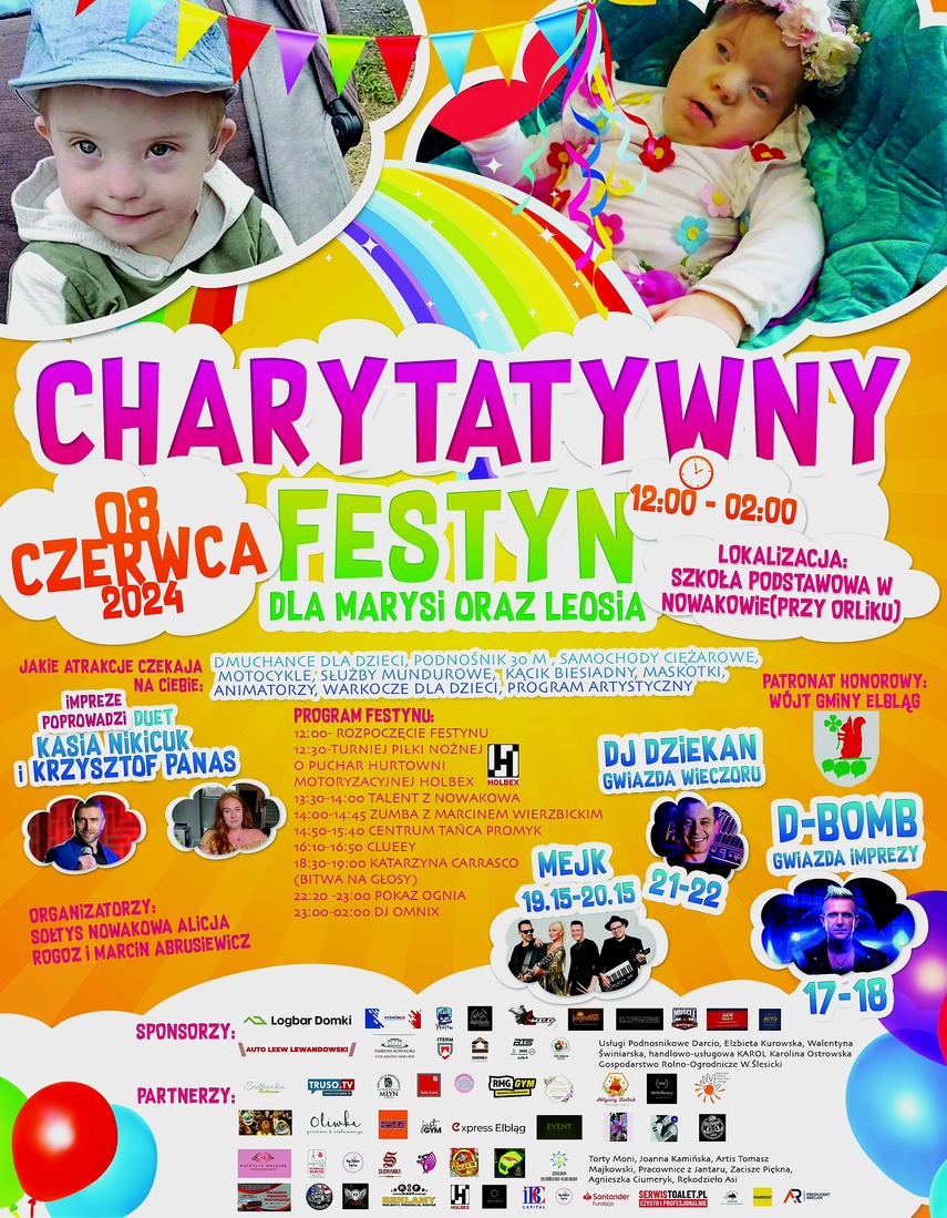 Elbląg, Wielki festyn charytatywny dla Marysi i Leona Elbląg, Wielki festyn charytatywny dla Marysi i Leona