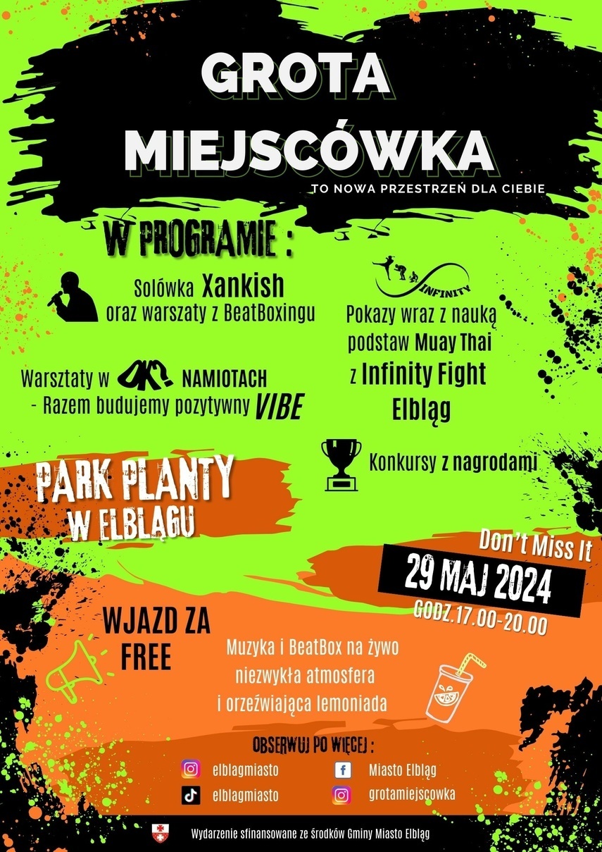 Elbląg, Grota Miejscówka powraca Elbląg, Grota Miejscówka powraca