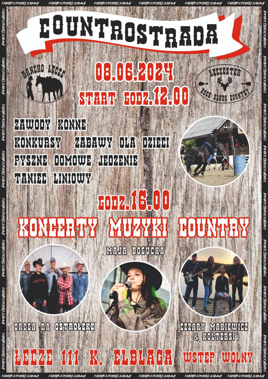Elbląg, Rancho Łęcze otwiera sezon country Elbląg, Rancho Łęcze otwiera sezon country