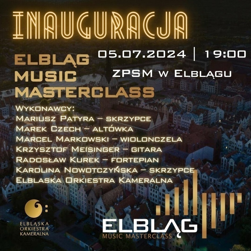 Elbląg, Bezpłatny koncert inaugurujący warsztaty EMM Elbląg, Bezpłatny koncert inaugurujący warsztaty EMM