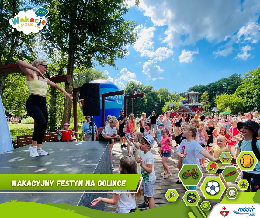 Elbląg, Festyn na Dolince. Zumba kids, proszki holi i animacje Elbląg, Festyn na Dolince. Zumba kids, proszki holi i animacje