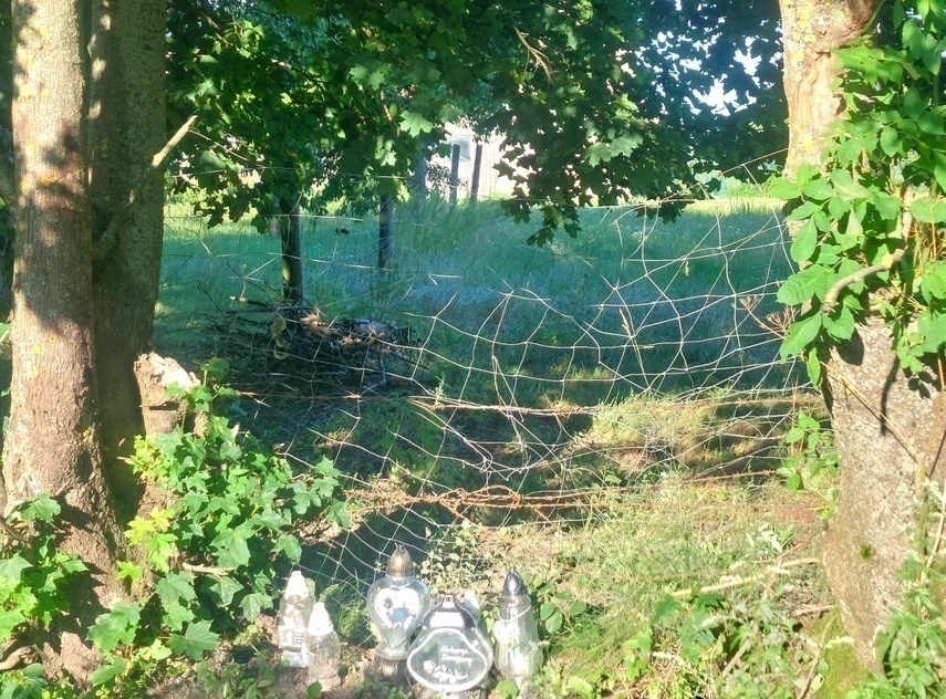 Elbląg, W miejscu wypadku nadal stoją znicze, Elbląg, W miejscu wypadku nadal stoją znicze,