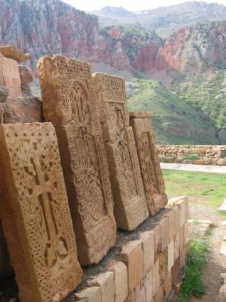 Elbląg, Chaczkary z ormiańskiego Norawank. Zdjęcie z fotoreportażu Armeńskie impresje Elbląg, Chaczkary z ormiańskiego Norawank. Zdjęcie z fotoreportażu Armeńskie impresje