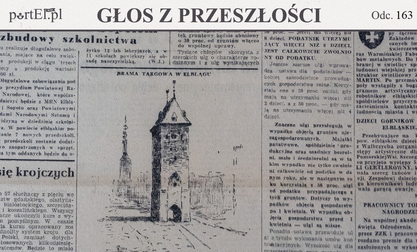 Elbląg, Głos Wybrzeża nr 204, 1950 r. Elbląg, Głos Wybrzeża nr 204, 1950 r.