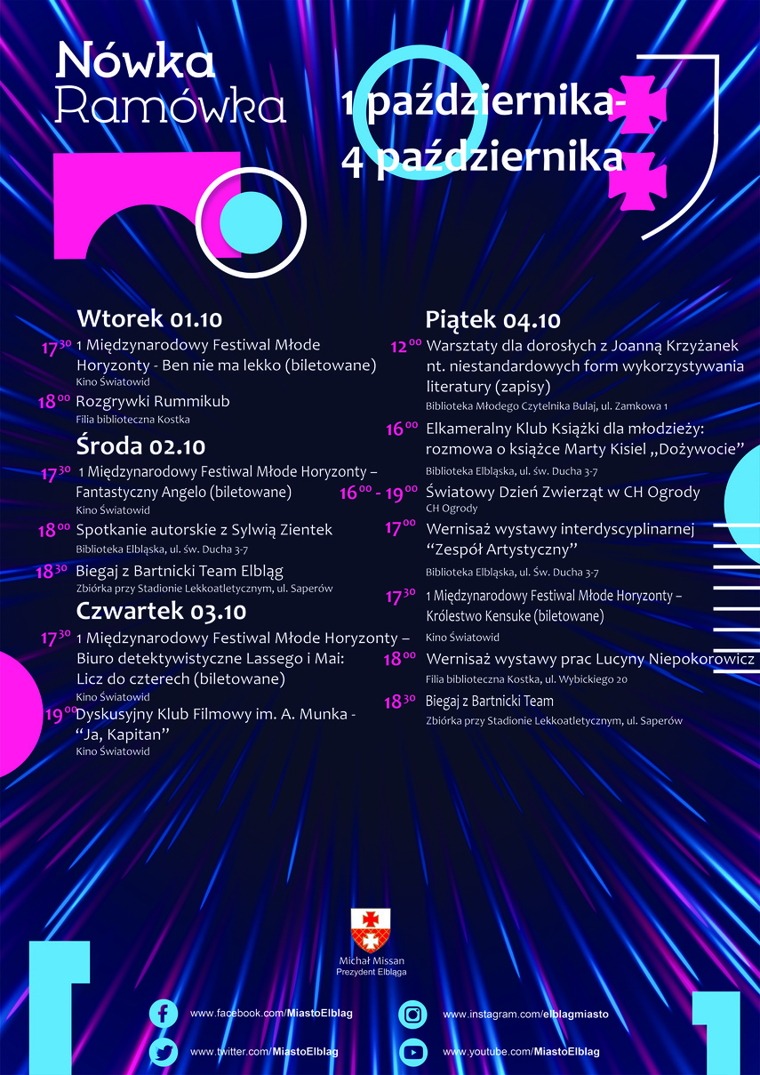 Elbląg, Nówka Ramówka na kolejny tydzień Elbląg, Nówka Ramówka na kolejny tydzień