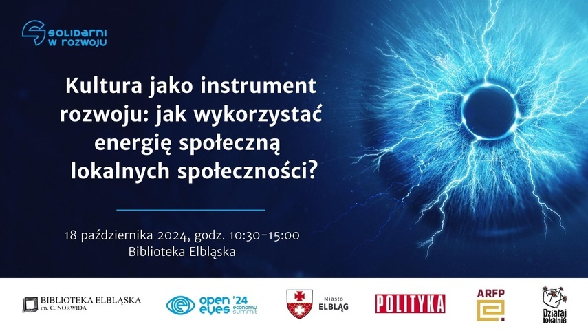 Elbląg, Kultura jako impuls lokalnego rozwoju Elbląg, Kultura jako impuls lokalnego rozwoju