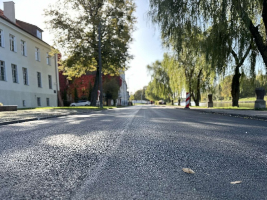 Elbląg, Ul. Bulwar Zygmunta Augusta jest już otwarta Elbląg, Ul. Bulwar Zygmunta Augusta jest już otwarta