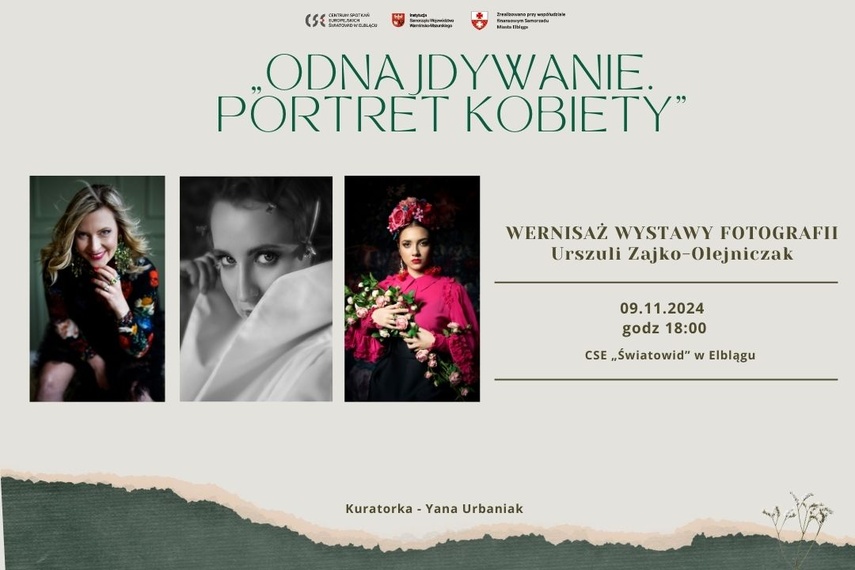 Elbląg, Wystawa: „Odnajdywanie. Portret kobiety” w Światowidzie Elbląg, Wystawa: „Odnajdywanie. Portret kobiety” w Światowidzie