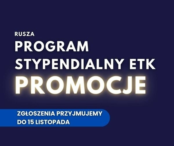 Elbląg, Rusza program stypendialny ETK "Promocje" Elbląg, Rusza program stypendialny ETK "Promocje"