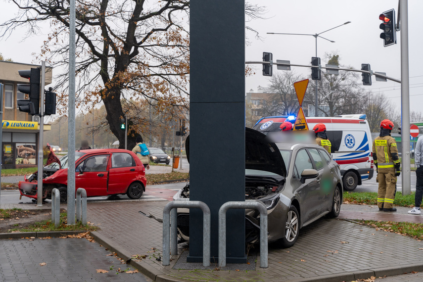 Elbląg, Kolizja na Pionierskiej Elbląg, Kolizja na Pionierskiej