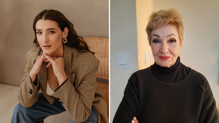 Elbląg, Patrycja Bukowczan (z lewej, fot. Alicja Brzostecka) i Maria Makowska-Franceson Elbląg, Patrycja Bukowczan (z lewej, fot. Alicja Brzostecka) i Maria Makowska-Franceson