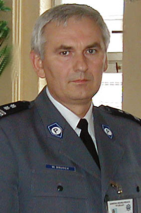 Elbląg, Wacław Brudek, Komendant Miejski Policji w Elblągu Elbląg, Wacław Brudek, Komendant Miejski Policji w Elblągu