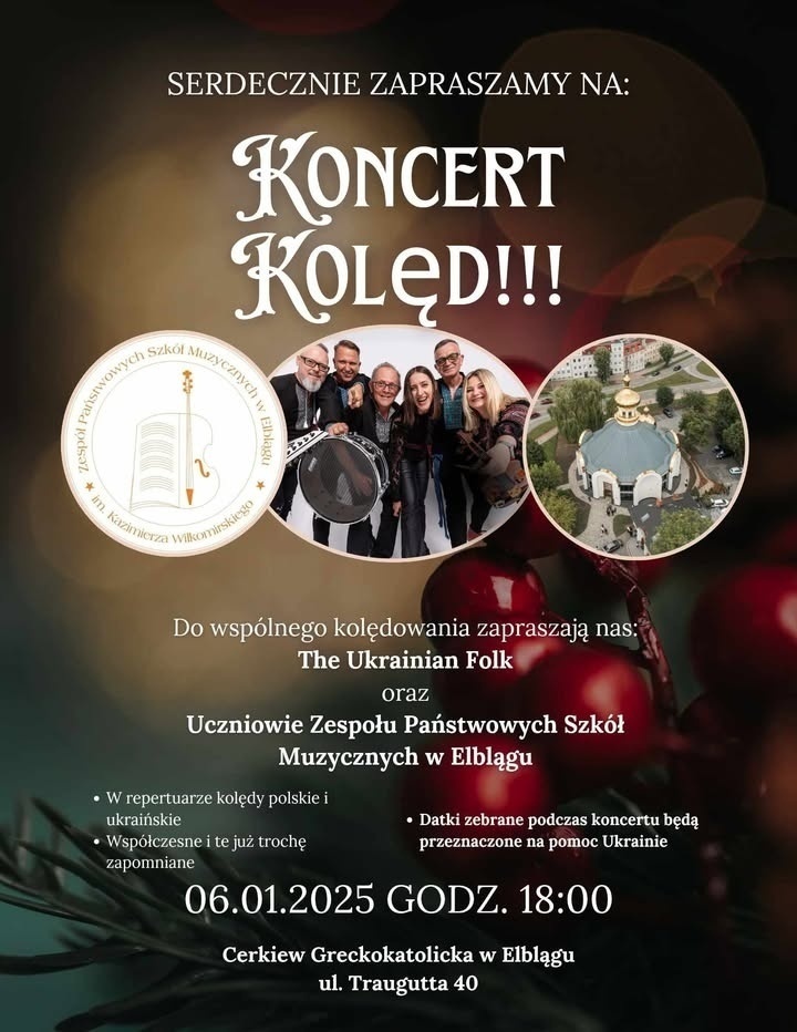 Elbląg, Koncert kolęd w cerkwi Elbląg, Koncert kolęd w cerkwi