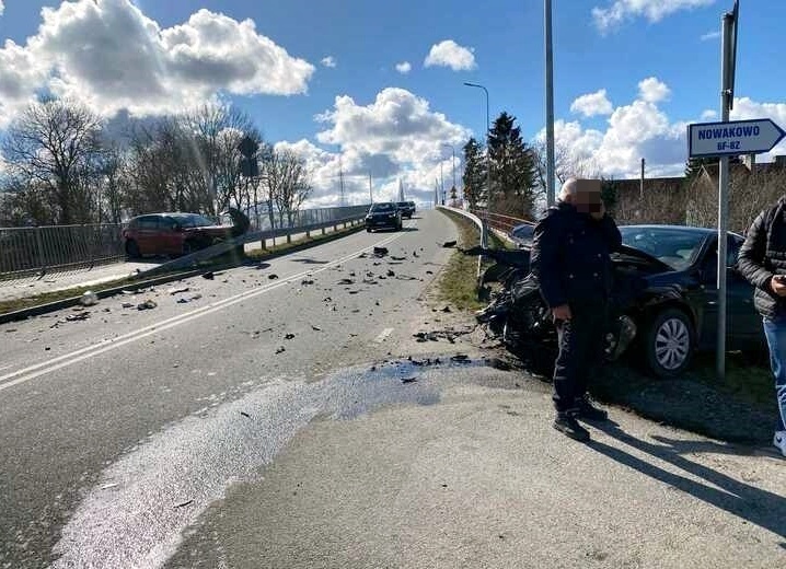 Elbląg, Kolizja w Nowakowie Elbląg, Kolizja w Nowakowie