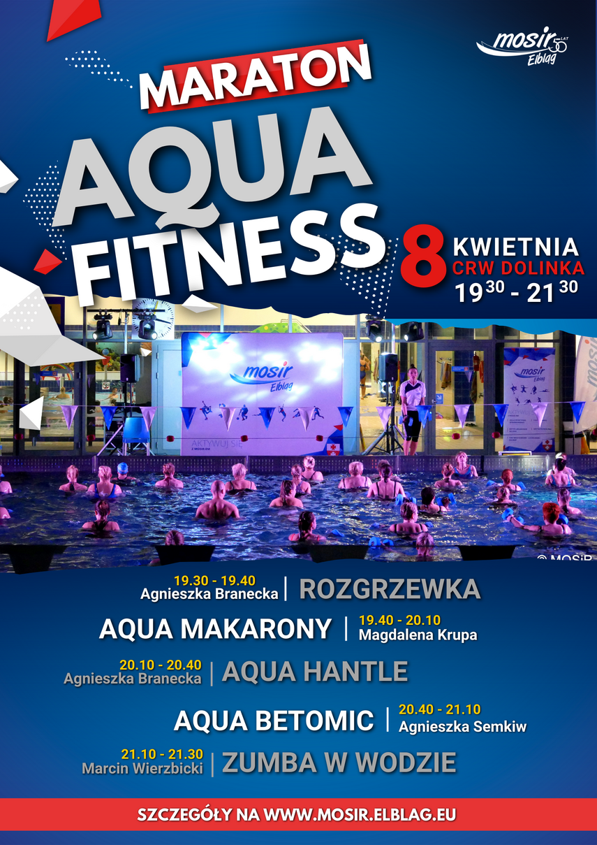 Elbląg, Wiosenny maraton Aqua Fitness Elbląg, Wiosenny maraton Aqua Fitness