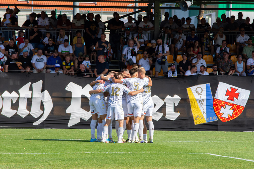 Elbląg, Jesienią Olimpia wygrała w Elblągu aż 4:1 Elbląg, Jesienią Olimpia wygrała w Elblągu aż 4:1