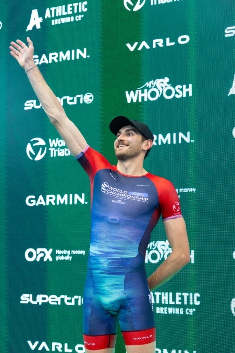 Elbląg, Stanął na podium mistrzostw świata w halowym triathlonie Elbląg, Stanął na podium mistrzostw świata w halowym triathlonie
