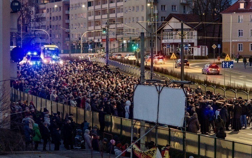 Elbląg, Droga krzyżowa ulicami Elbląga