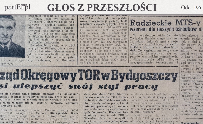 Elbląg, Głos Wybrzeża nr 224, 1950 r. Elbląg, Głos Wybrzeża nr 224, 1950 r.