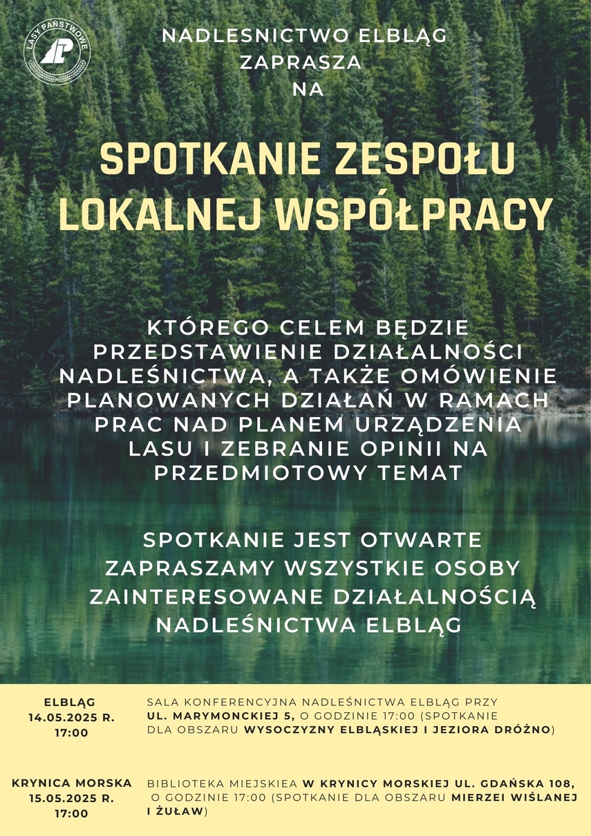 Elbląg, Leśne konsultacje Elbląg, Leśne konsultacje