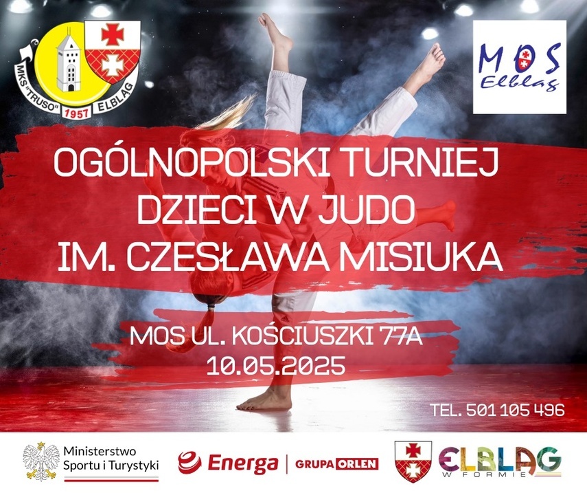 Elbląg, Ogólnopolski turniej judo w Elblągu Elbląg, Ogólnopolski turniej judo w Elblągu
