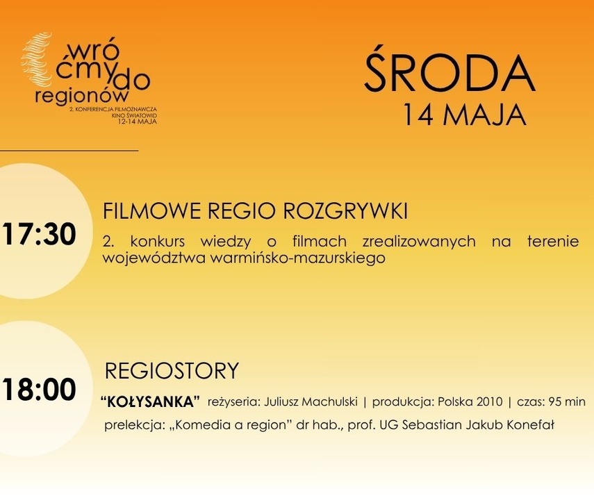 Elbląg, Kołysanka na zakończenie konferencji Elbląg, Kołysanka na zakończenie konferencji