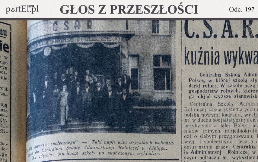 Elbląg, Przeszkolono 195 brygadzistów traktorowych (Głos z przeszłości, odc. 197) Elbląg, Przeszkolono 195 brygadzistów traktorowych (Głos z przeszłości, odc. 197)