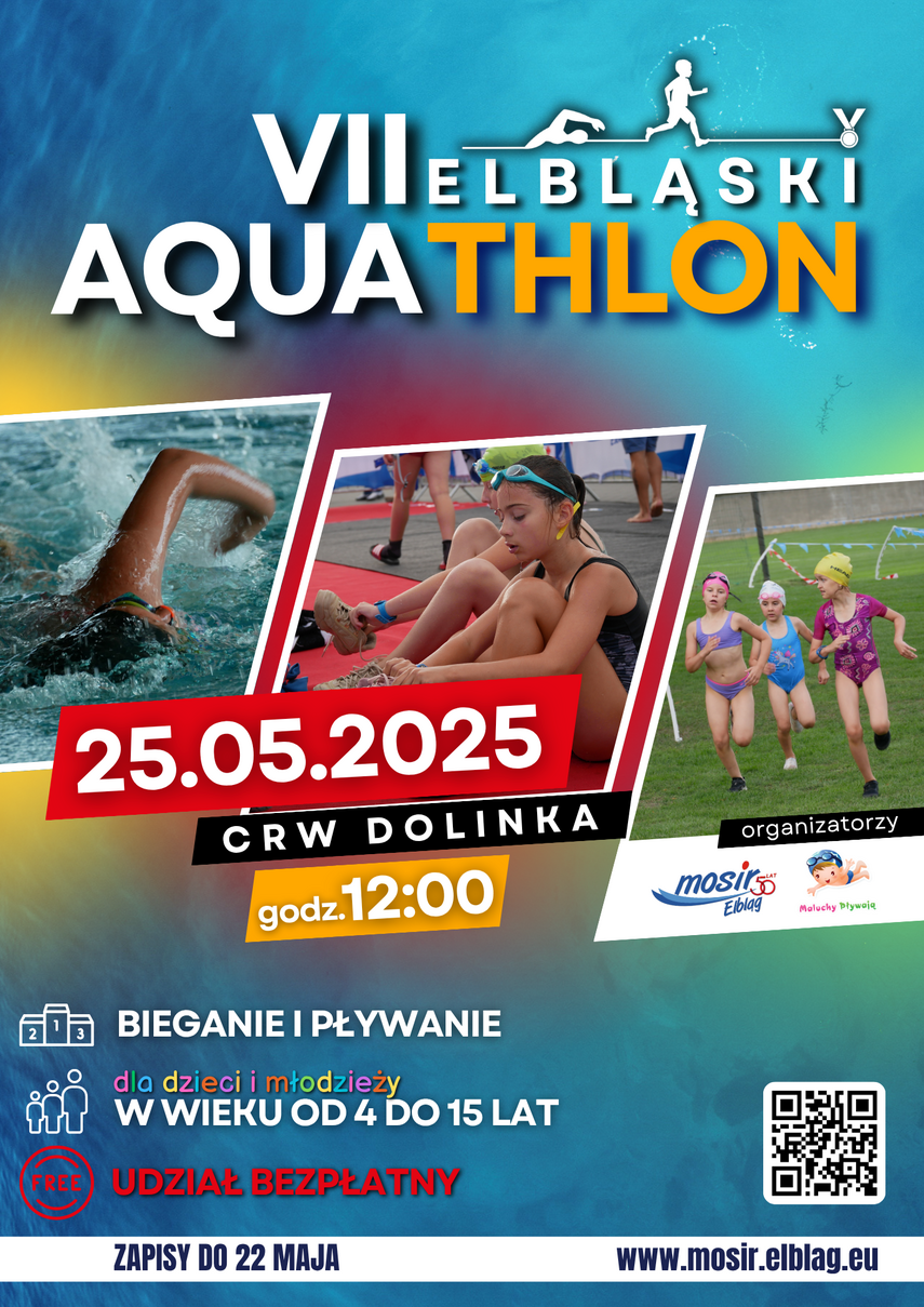 Elbląg, Ruszyły zapisy na VII Elbląski Aquathlon Elbląg, Ruszyły zapisy na VII Elbląski Aquathlon