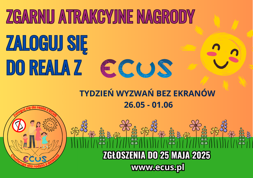 Elbląg, Zaloguj się do reala z ECUS - konkurs dla rodzin Elbląg, Zaloguj się do reala z ECUS - konkurs dla rodzin