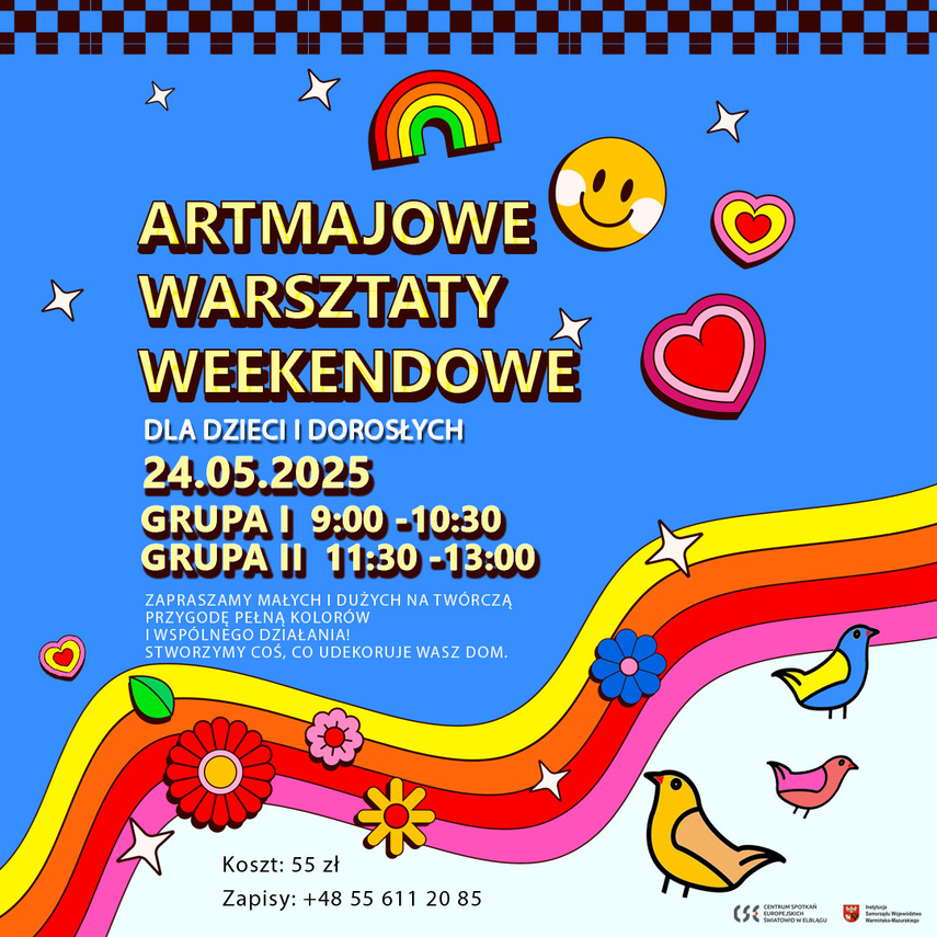 Elbląg, ARTMAJOWE - Weekendowe Warsztaty Pełne Wiosny Elbląg, ARTMAJOWE - Weekendowe Warsztaty Pełne Wiosny