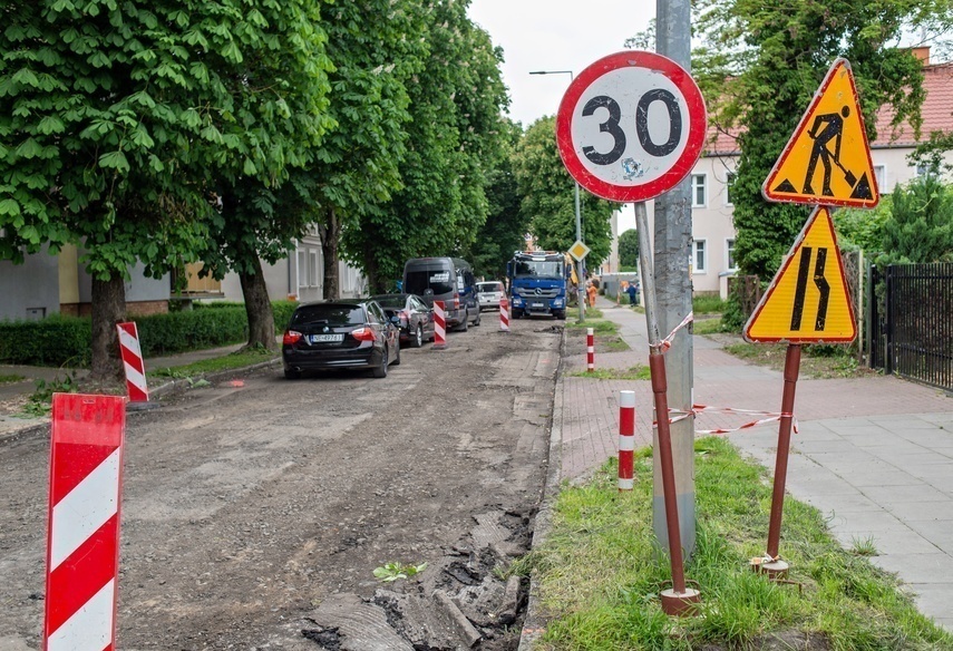 Elbląg, Ogrodowa będzie jak nowa. Uwaga na utrudnienia