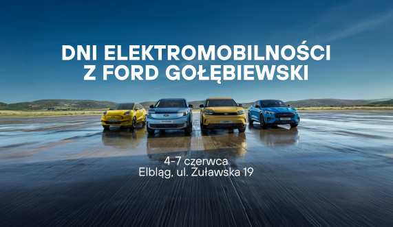 Poznaj nowe oblicze motoryzacji - przyjdź na Dni Elektromobilności Forda! Poznaj nowe oblicze motoryzacji - przyjdź na Dni Elektromobilności Forda!
