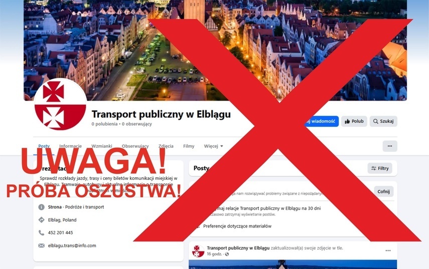 Elbląg, "Coś jest nie tak z tą stroną" Elbląg, "Coś jest nie tak z tą stroną"