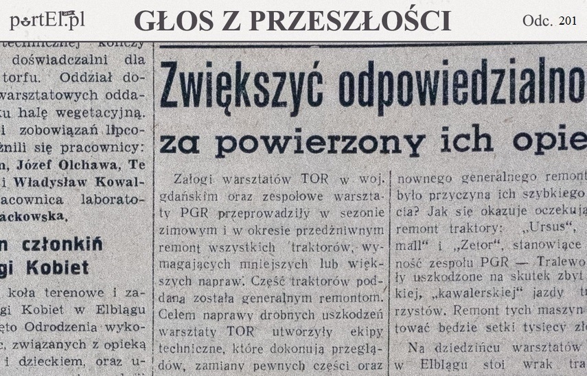 Elbląg, Głos Wybrzeża, 1950 r. Elbląg, Głos Wybrzeża, 1950 r.